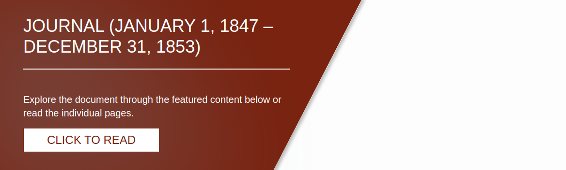 Journal (January 1, 1847 – December 31, 1853)