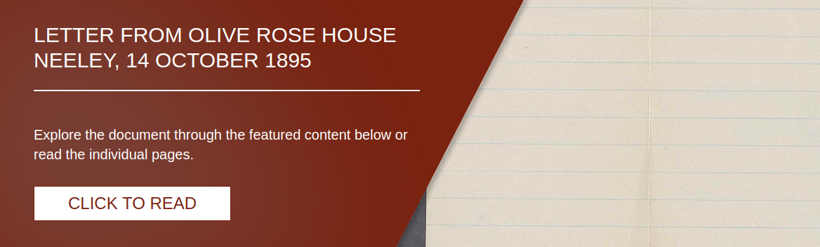 Letter from Olive Rose House Neeley, 14 October 1895 [LE-14953]