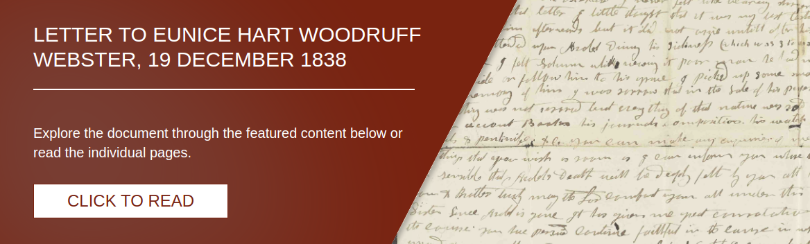 Letter to Eunice Hart Woodruff Webster, 19 December 1838 [LE-156]